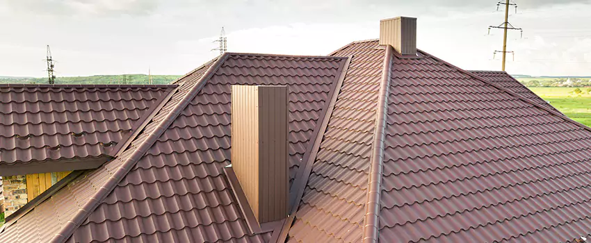 Residential Chimney Flashing Restoration in Dover, NJ