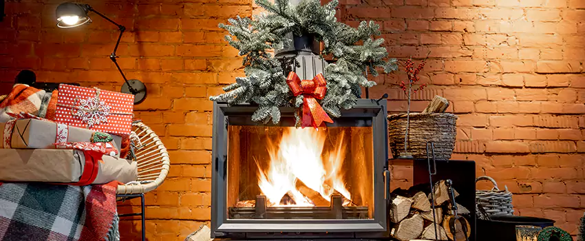 Travis Industries Linear Gas Fireplace Installation in Dover, New Jersey