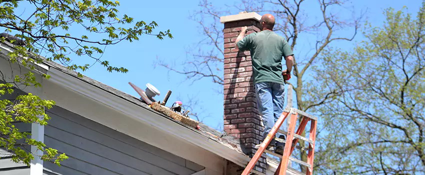Vinyl and PVC Chimney Flashing Installation in Dover, NJ